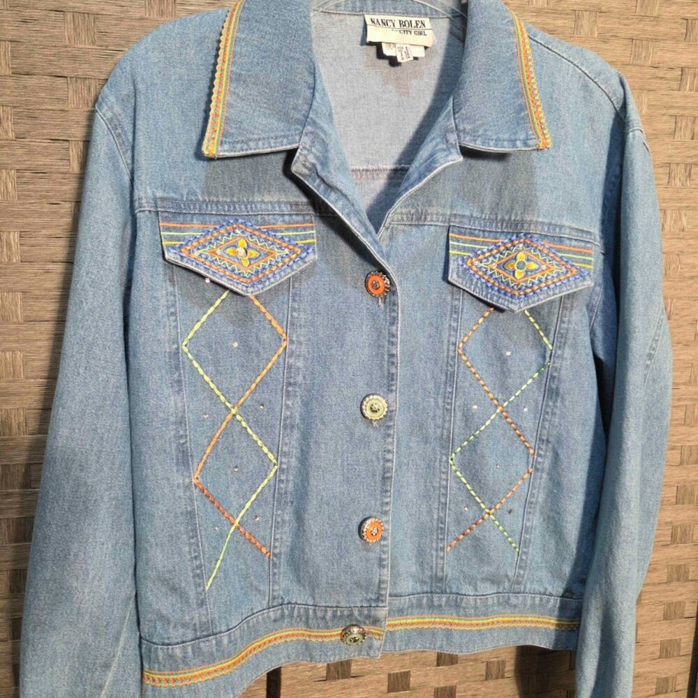 City Girl Nancy Bolen Size 6 Jacket - Picture 2 of 7